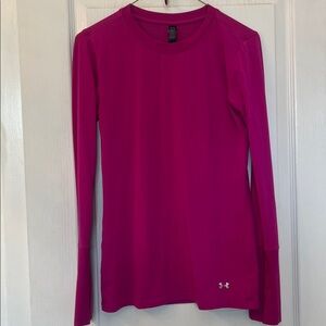Under Armour Women's Long Sleeve Tee - Magenta